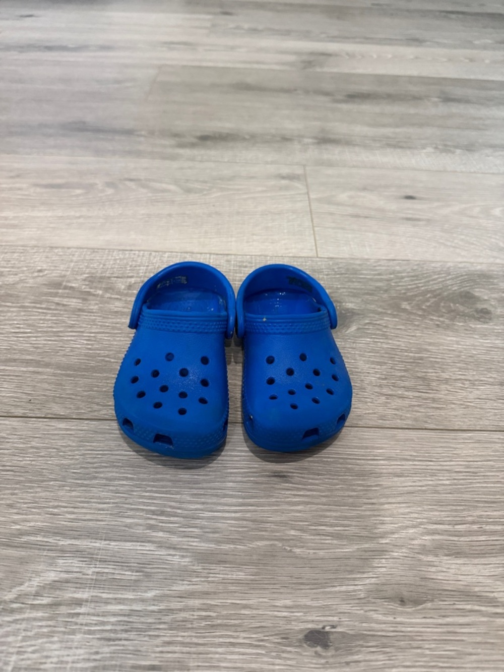 CROCS Kids Royal Blue Classic Clog Sandals